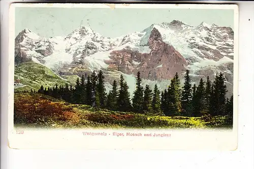 CH 3823 WENGEN, Wengeralp, 1906