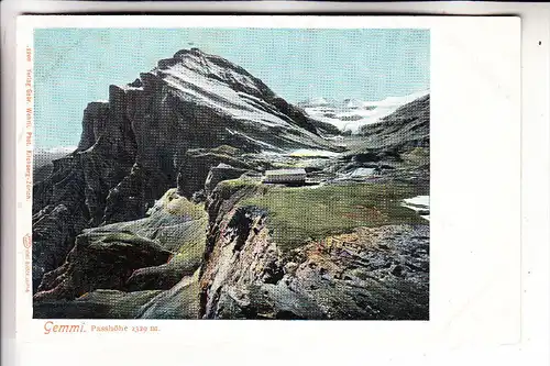 CH 3954 LEUKERBAD VS, Gemmi, Passhöhe, 1900