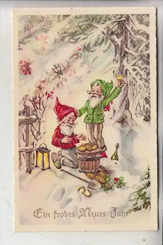 ZWERGE / Gnome / Dwarfs / Nains / Nani / Dwergen / Enanos - Neujahr