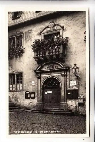 5590 COCHEM, Tor am alten Rathaus, 1930