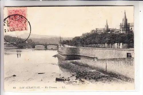 E 20000 SAN SEBASTIAN, Rio Urumea, 1911, Louis Levy - paris