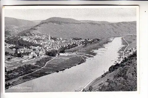 5580 TRABEN - TRARBACH - ENKIRCH, Panorama, Bahnpost "Trier-Bullay",  1939