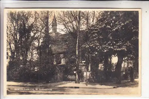 1000 BERLIN - DAHLEM, St. Annenkirche