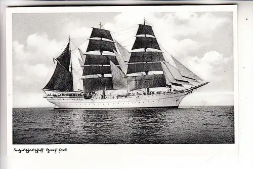 SEGELSCHIFF - "GORCH FOCK", ca. 1930