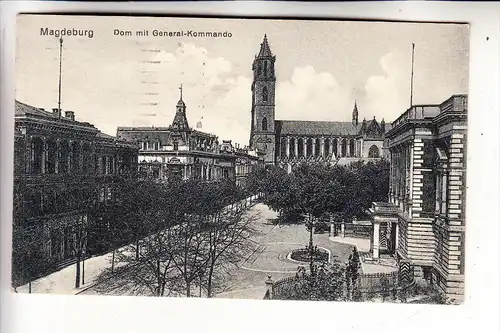 0-3000 MAGDEBURG, Dom mit General-Kommando, 1914