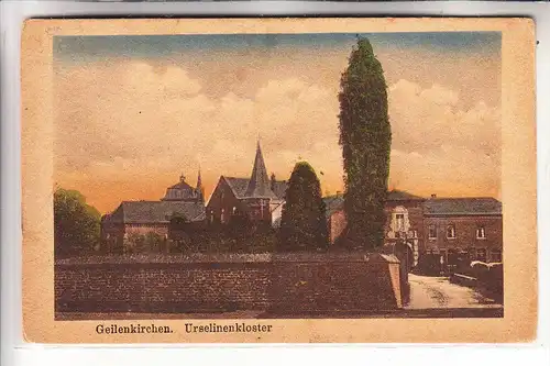5130 GEILENKIRCHEN, Urselinenkloster, 1921