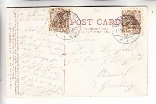 UK - SCOTLAND - ANGUS - DUNDEE-BROUGHTY FERRY, Jubilee Arch, 1907 post. used in Germany