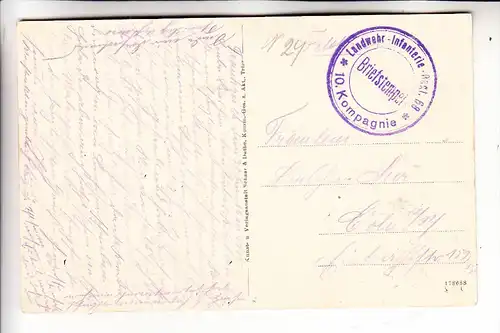 F 54610 EPLY, Zerstörungen 1.Weltkrieg, 1915, deutsche Feldpost