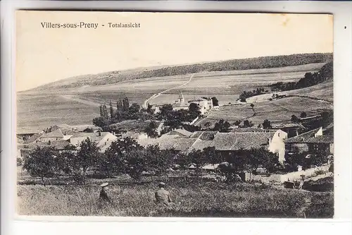F 54700 VILLERS - SOUS - PRENY, Panorama, 1915, deutsche Feldpost