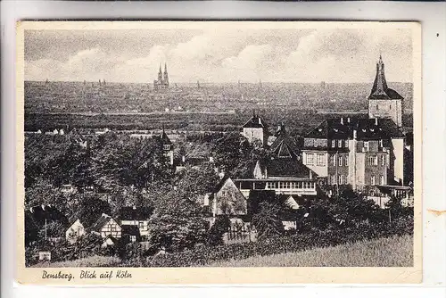 5060 BERGISCH GLADBACH - BENSBERG, Blick auf Köln