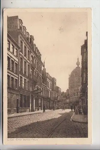 F 59500 DOUAI, 1.Weltkrieg, Deutsches haus, 1917, deutsche Feldpost