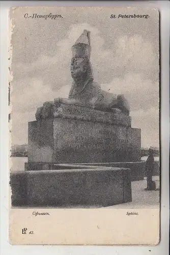 RU 190000 SANKT PETERSBURG, Sphinx, 1905, Randmängel