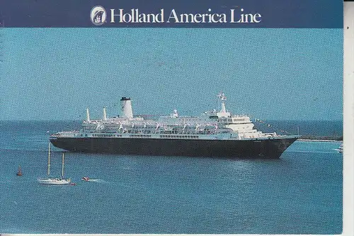 SCHIFFE - OZEANSCHIFF - "´NIEUW AMSTERDAM"; Holland-America-Line