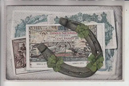 BANKNOTEN, Belgische Banknoten, Hufeisen, 1907