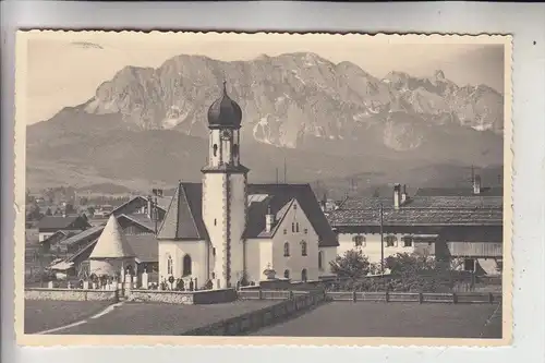 8109 WALLGAU, Kirche, 1949