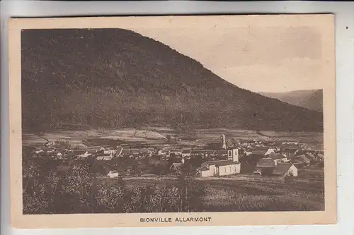 F 54540 BIONVILLE ALLARMONT, 1.Weltkrieg, 1916, deutsche Feldpost