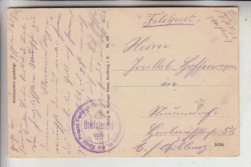 F 54540 BIONVILLE ALLARMONT, 1.Weltkrieg, 1916, deutsche Feldpost