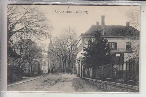 4294 ISSELBURG, Strassenpartie, Gruss aus...1909