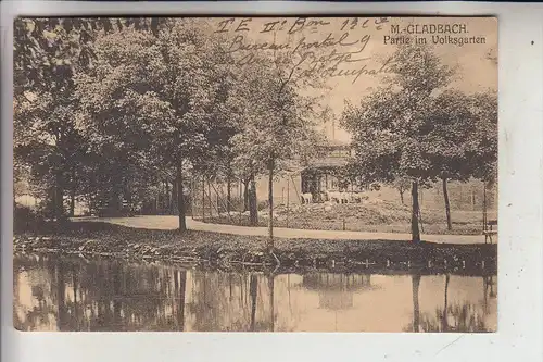 4050 MÖNCHENGLADBACH, Partie im Volksgarten, 1919, Ziegenstall