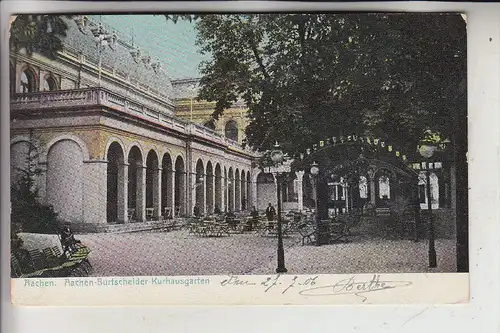 5100 AACHEN - BURTSCHEID; Kurhausgarten, 1906