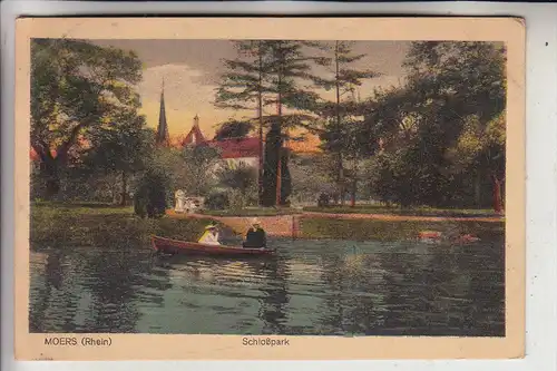 4130 MOERS, Schloßpark, 1925