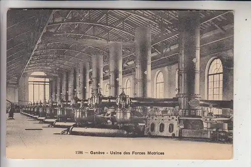 CH 1200 GENF - GENEVE GE, Usines des Forces Motrices