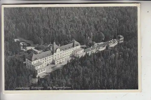 8011 KIRCHSEEON, Sanatorium, Luftaufnahme, 1938