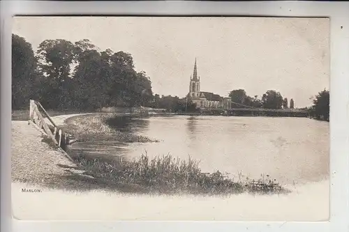 UK - ENGLAND - BUCKINGHAMSHIRE, MARLOW, Panorama, undivided back