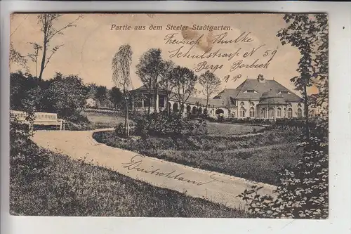 4300 ESSEN - STEELE, Stadtgarten, 1912