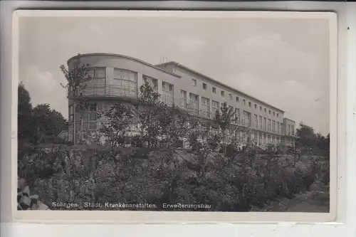 5650 SOLINGEN, Städt. Krankenanstalten, Erweiterungsbau, 193...