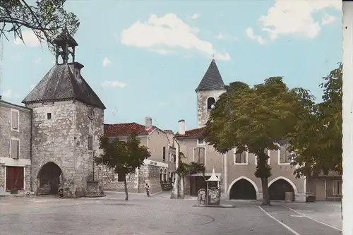 F 47370 TOURNON-d'AGENAIS, Le Place et le Maririe, CPSM