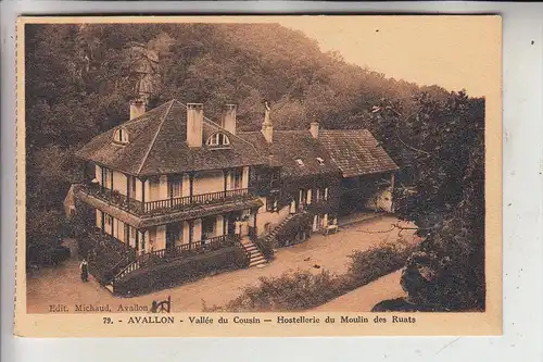 F 89200 AVALLON, Hostellerie du Moulin des Rusts
