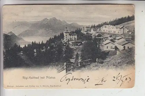 CH 6353 WEGGIS, Rigi Kaltbad 1903