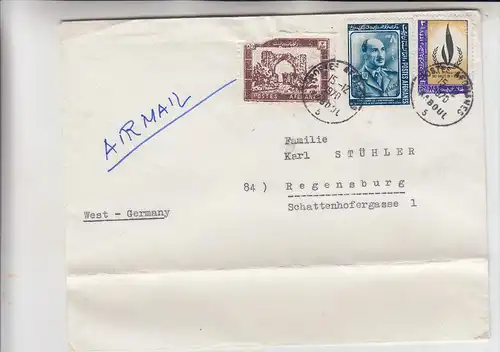 AFGHANISTAN, 1970, Brief v. Radio Afghanistan nach Regensburg