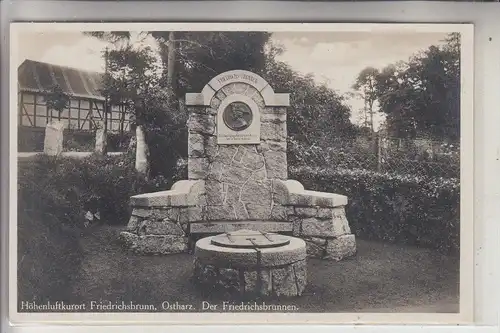 0-4304 THALE - FRIEDRICHSBRUNN, Friedrichsbrunnen
