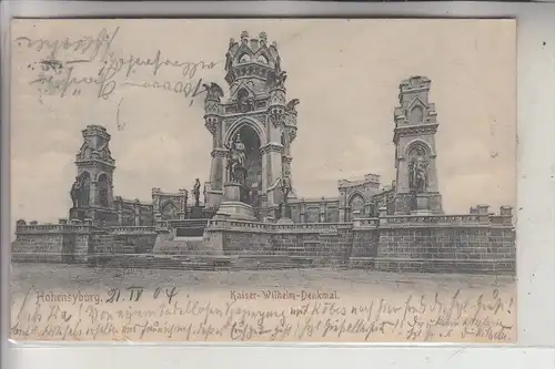 4600 DORTMUND - HOHENSYBURG, Kaiser-Wilhelm-Denkmal, 1904