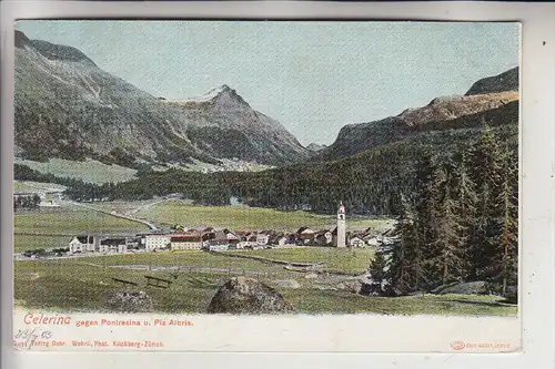 CH 7505 CELERINA, Panorama, 1903