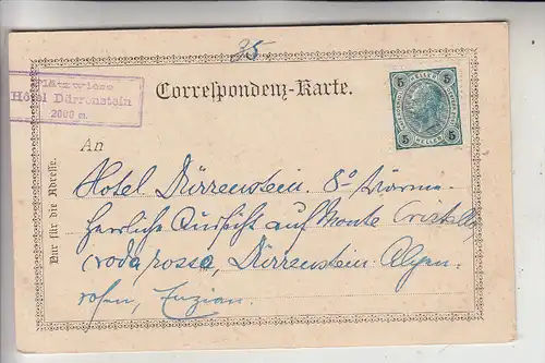 I 39030 PRAGS, Plätzwiese, 1902