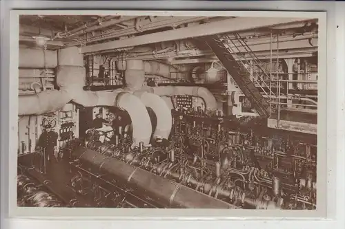 SCHIFFE - OZEANSCHIFF - M.S. "MONTE OLIVIA", Maschinenraum