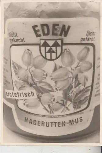 8941 BOOS - HEIMERTINGEN, EDEN Hagebutten-Mus, Photo -AK