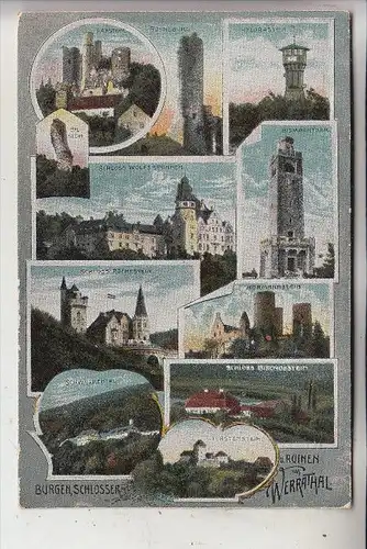 3430 WITZENHAUSEN, Burgen und Schlösser im Werratal, 191...
