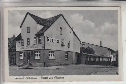 3436  HESSISCH - LICHTENAU, Gasthof "Zum Goldenen Löwen"