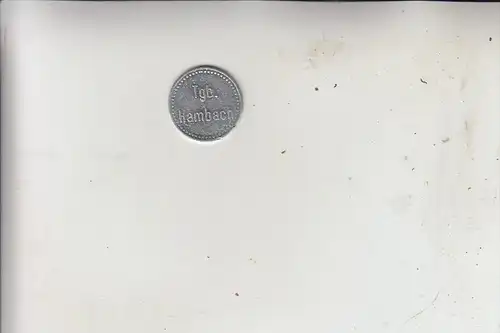 5162 NIEDERZIER - HAMBACH / 5013 ELSDORF, Alu-Münze 35 Pfg. Tagebau Hambach