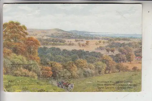 UK - ENGLAND - WEST SUSSEX - WORTHING, Highdown Hill, Künstler/Artist - A.R. Quinton