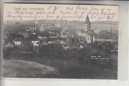 4000 DÜSSELDORF - GERRESHEIM, Panorama 1908