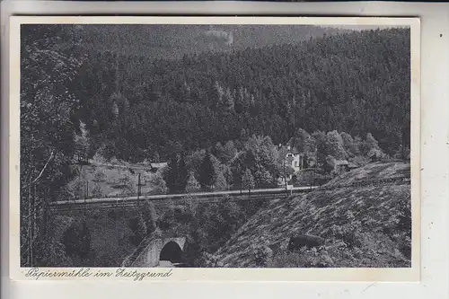 0-6540 STADTRODA - PAPIERMÜHLE, Bahnstrecke im Zeitzgrund