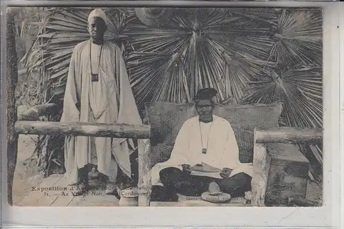 VÖLKERKUNDE - ETHNIC - Village Noir - Expo Antwerpen 1906