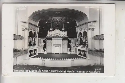 THEATER - Ford's Theater in Miniature, Lincoln Assassination