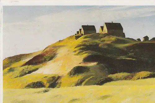 KÜNSTLER - ARTIST - EDWARD HOPPER - "Corn Hill"