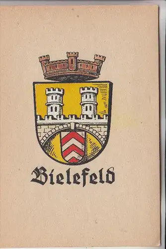 4800 BIELEFELD, Stadtwappen, keine AK-Rückseite